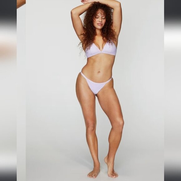 NWT ARITZIA | Babaton Banded Bikini Bottom Lilac Sz 2XL - Picture 2 of 6